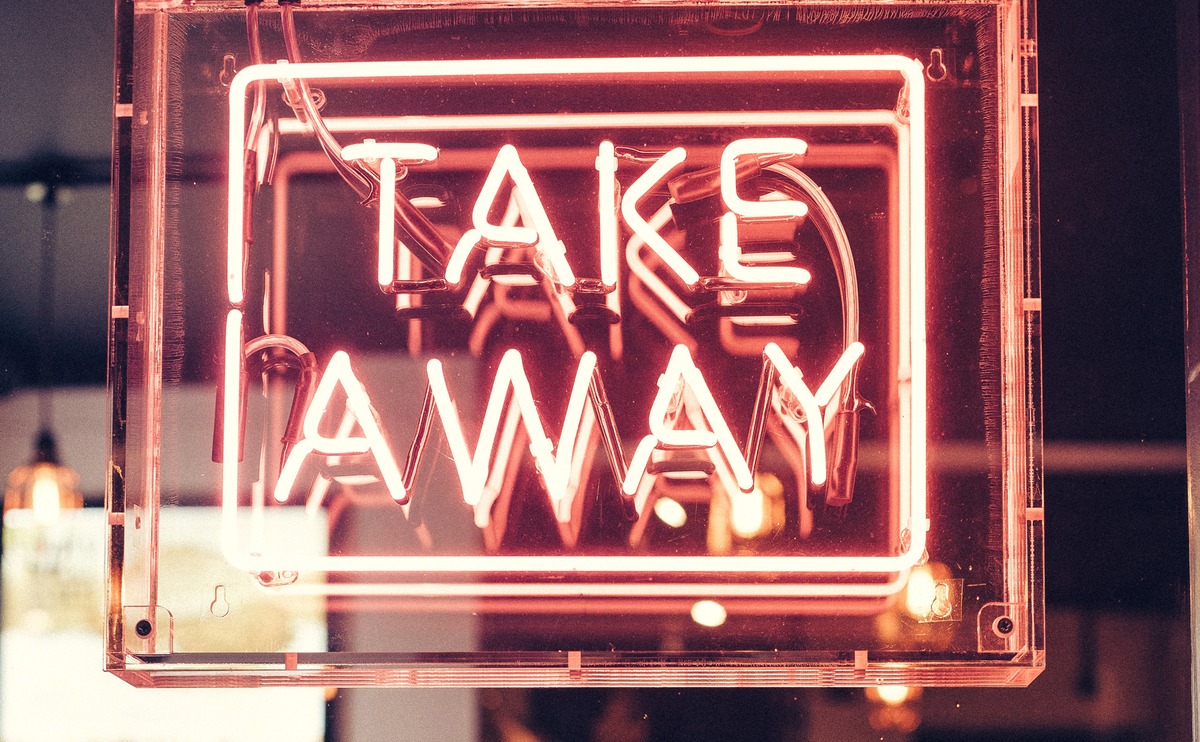 We are now accepting takeaway orders