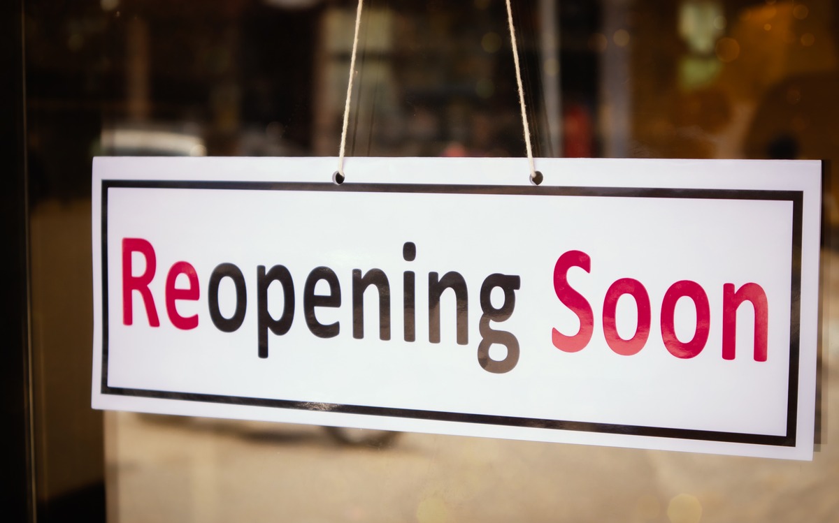 We re-open Saturday 15th October 2022